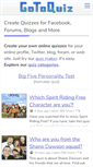 Mobile Screenshot of gotoquiz.com